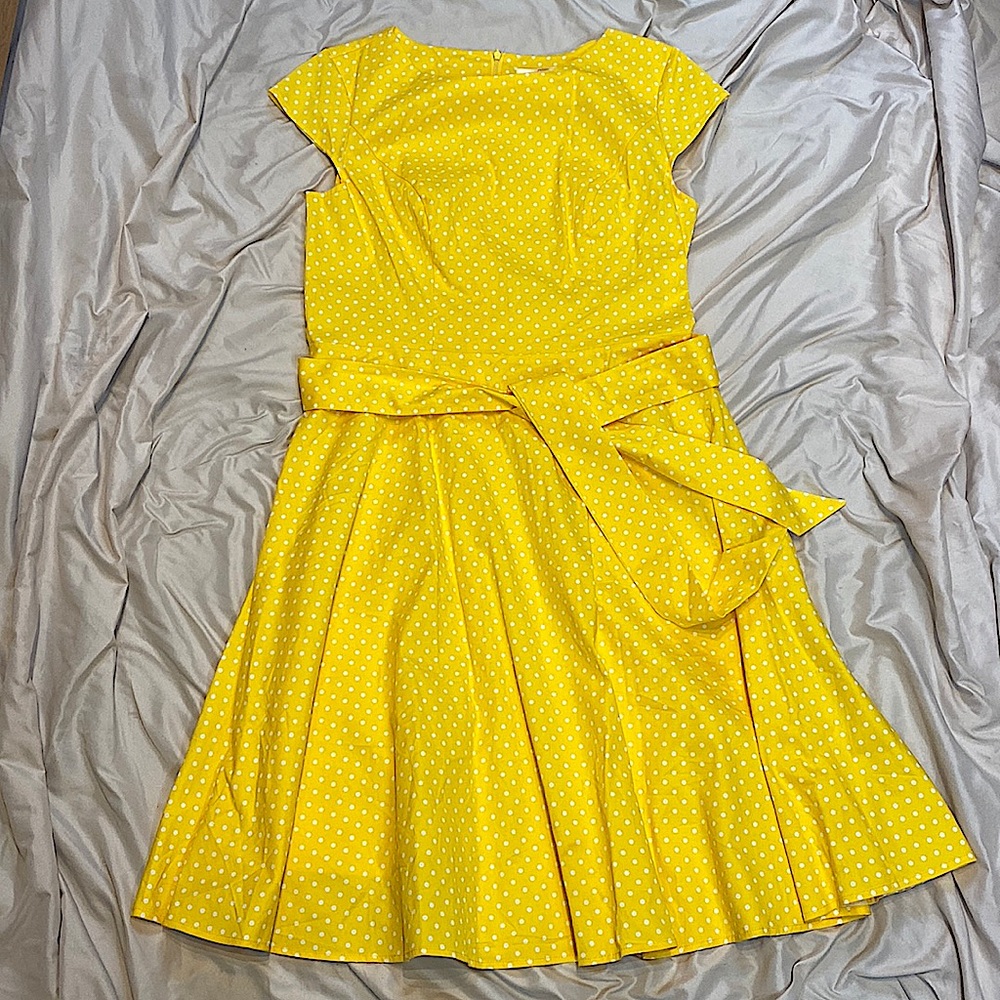 Dressy Star • 1950s Retro Swing Dress • XL